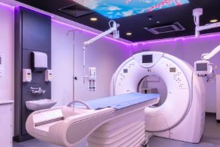 MRI scanner in the InHealth scan room, Community Diagnostic Centre