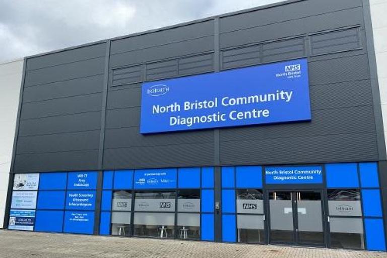 Front entrance North Bristol Community Diagnostic Centre