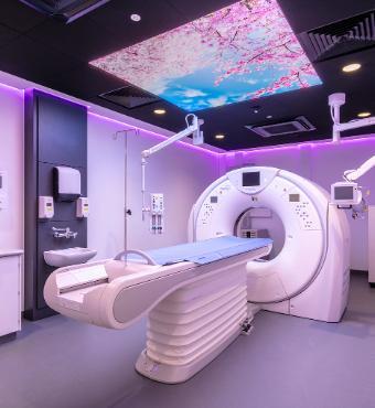 MRI scanner in the InHealth scan room, Community Diagnostic Centre