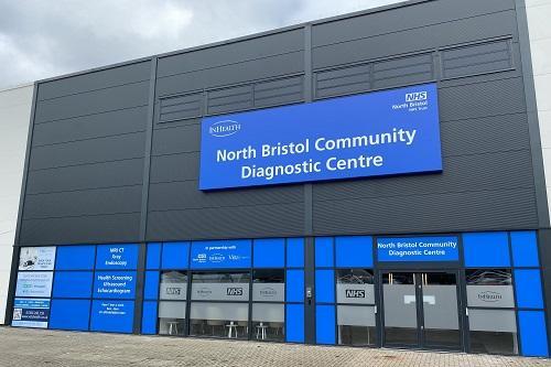 Front entrance North Bristol Community Diagnostic Centre