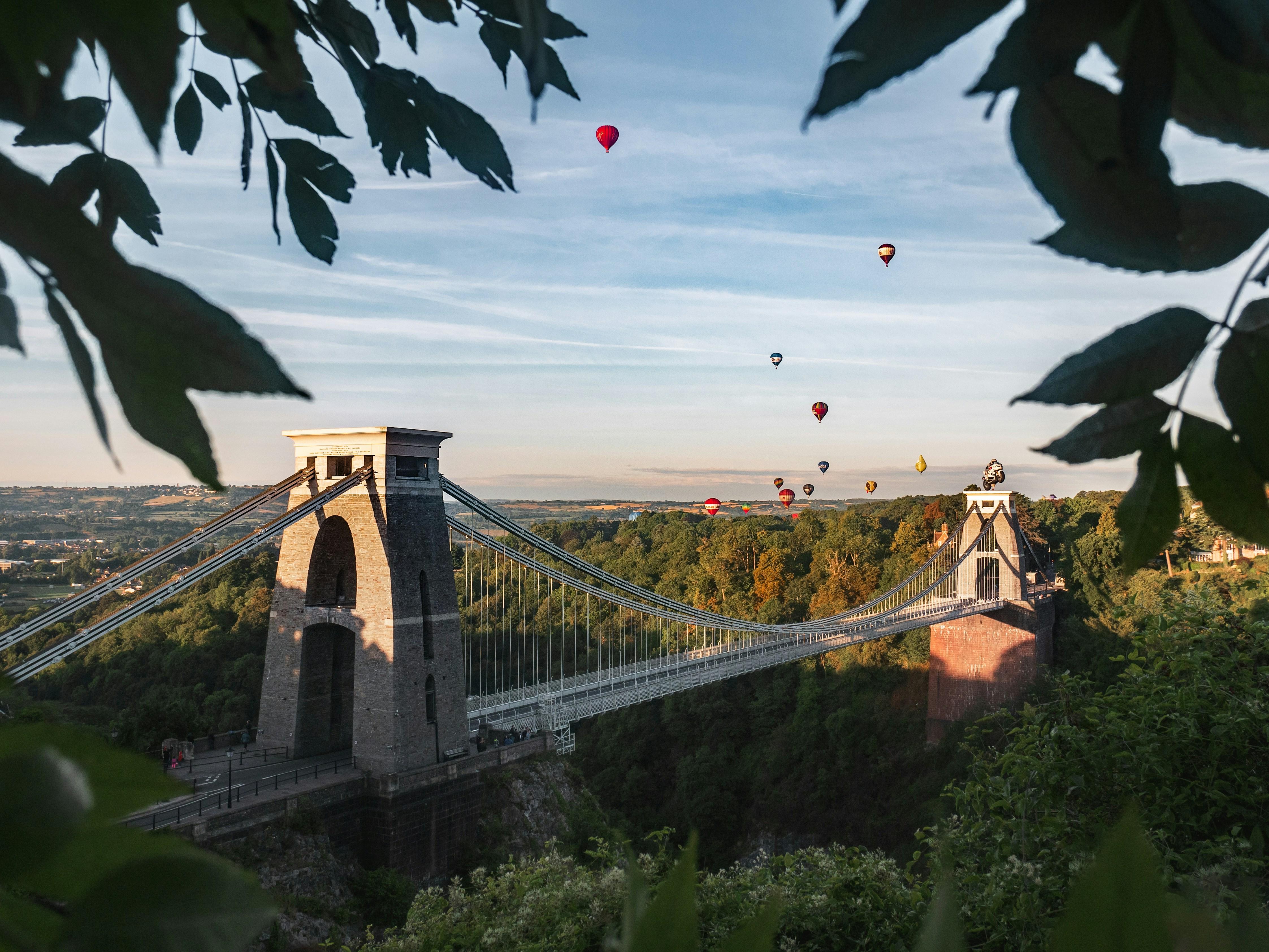 scenic image of the Clifton Suspension Bridge - image credit Jarred Kyle