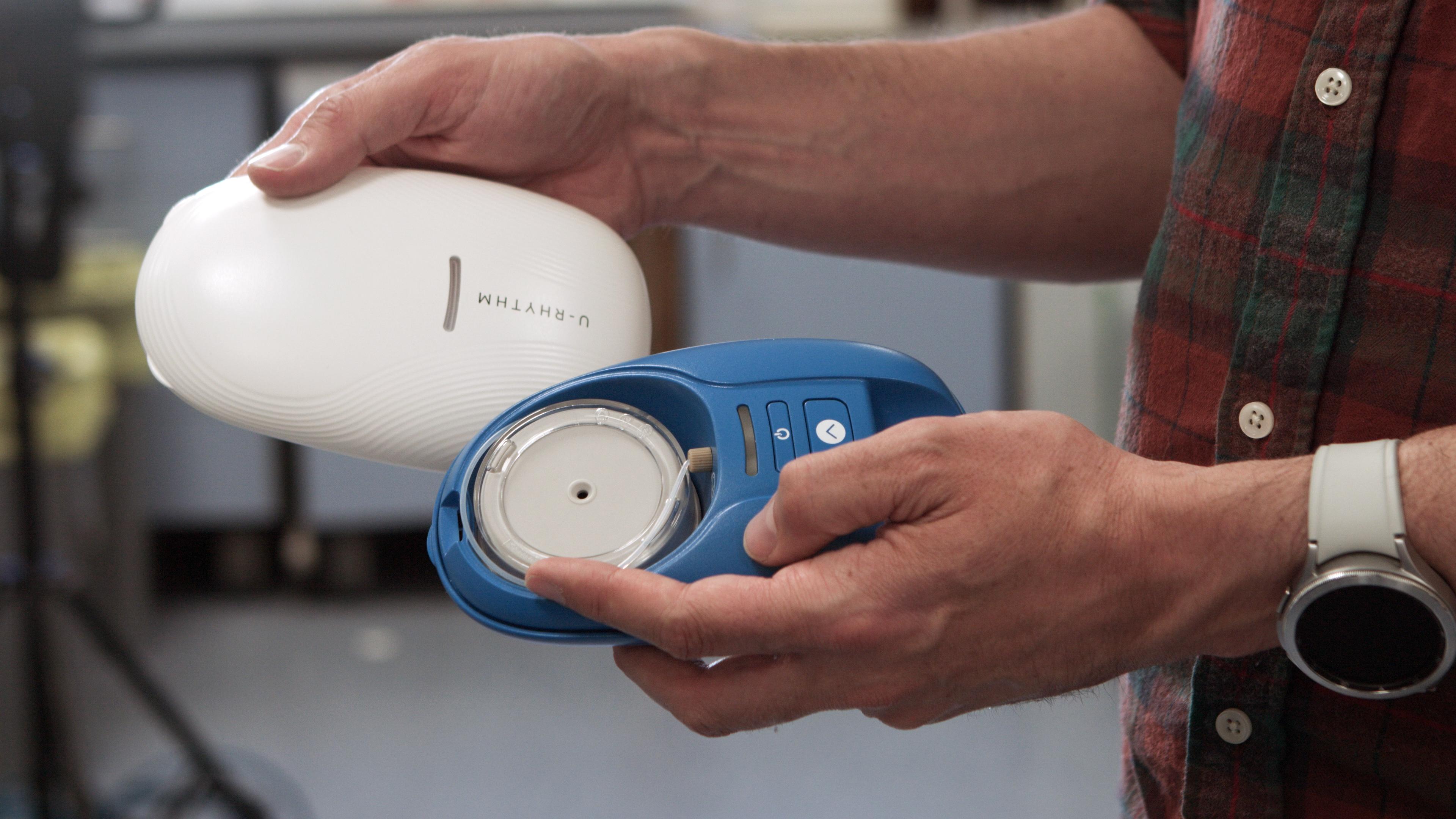 The U-RHYTHM hormone measuring device
